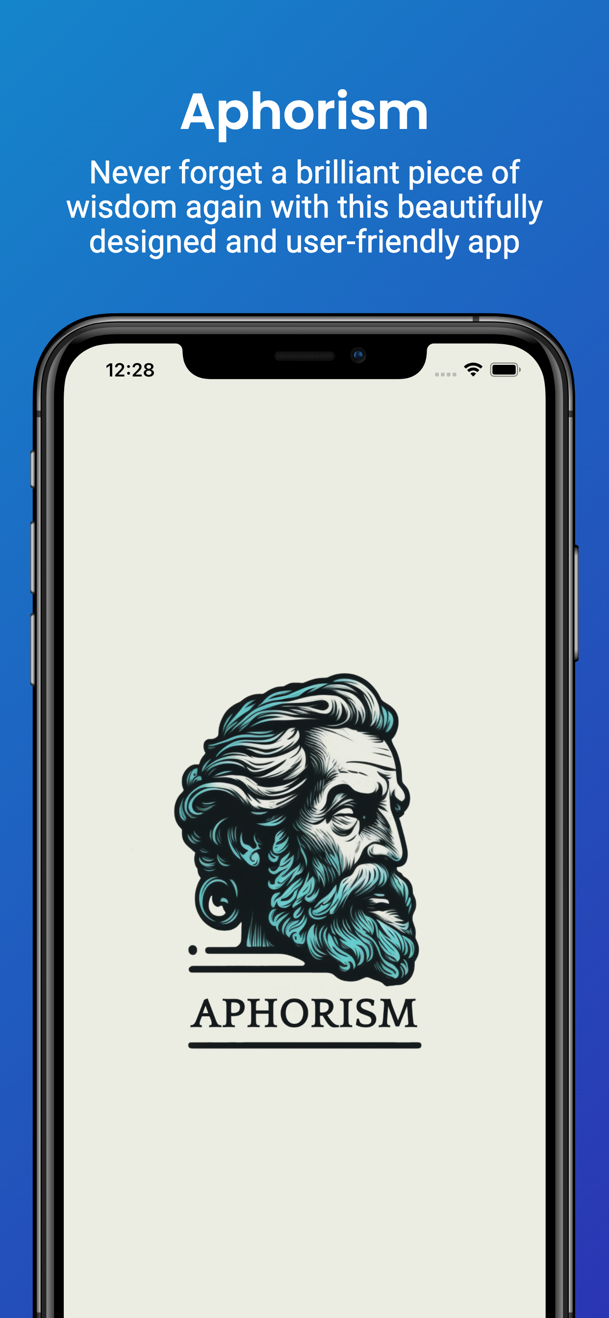 Aphorism: Never forget a brilliant piece of wisdom again with this beautifully designed and user-friendly app